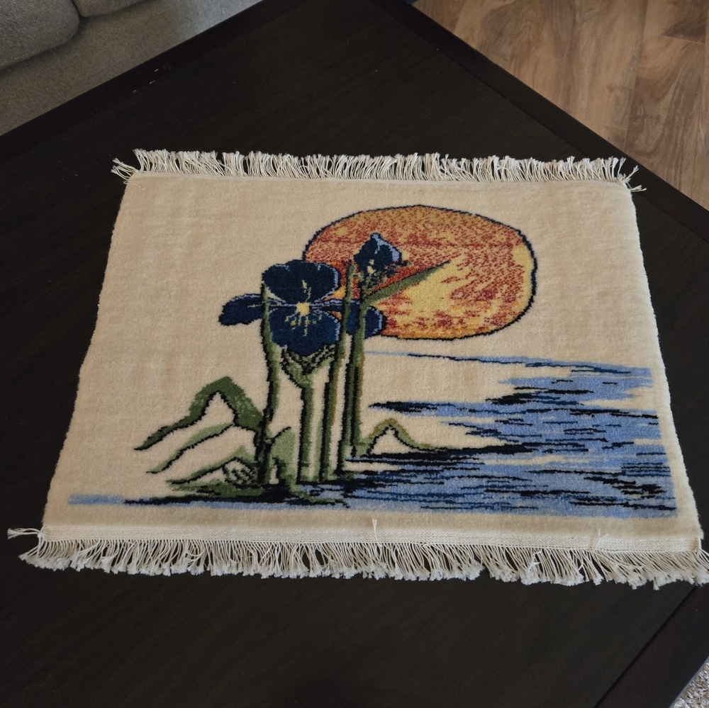 Handmade Persian tapestry rug